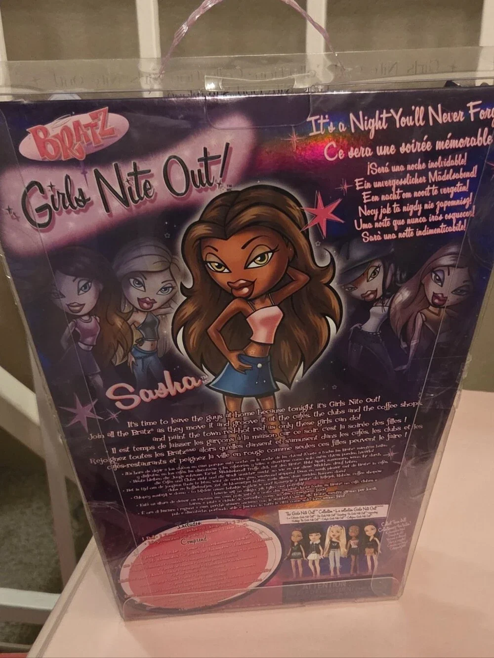 ♡ bratz girls nite out 21st birthday edition sasha soll nib ♡